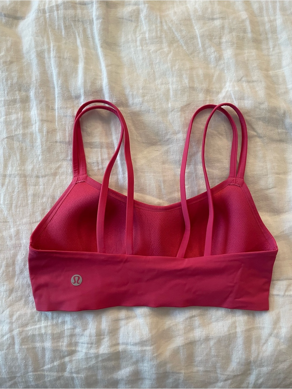 lululemon athletica Hot Pink Double-Strap Sports Bra